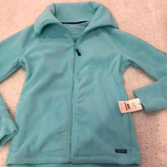 calvin klein polar fleece jacket